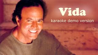 Vida (Julio Iglesias) - karaoke demo version