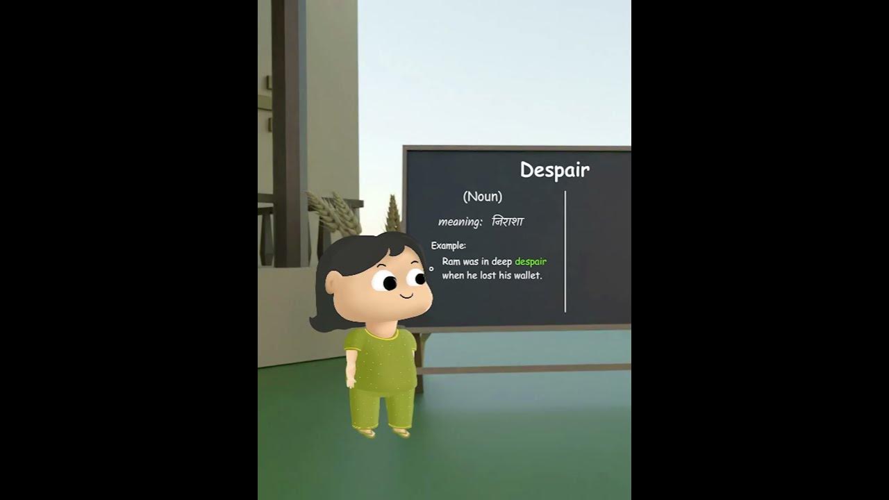  despair meaning in hindi learningenglish animation shortsindia 