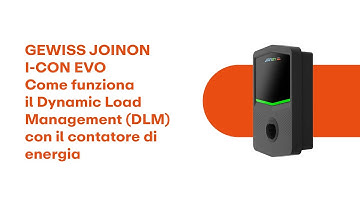 GEWISS JOINON I-CON EVO | Hoe Dynamic Load Management (DLM) werkt met energiemeters