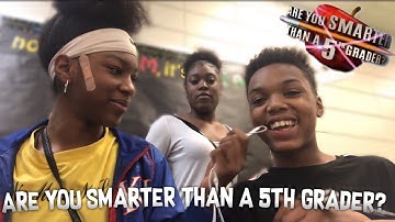 PUBLIC INTERVIEW:Are You Smarter Than a 5th Grader *Funny Asf*