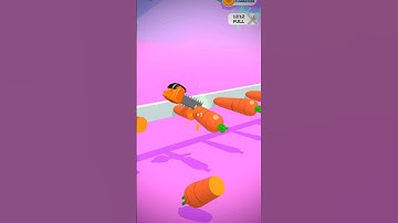 Slice it all short YouTube shorts carrots 🥕 slice short relaxing 😎😎 short #youtubeshorts #slice