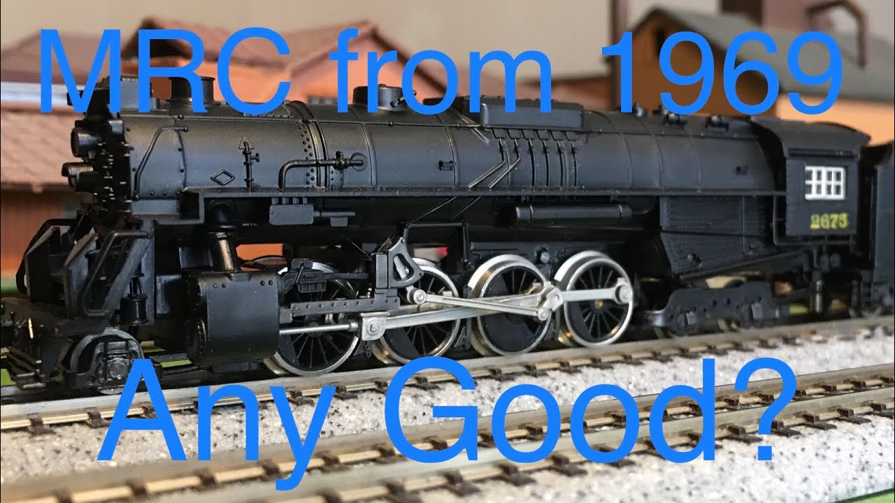 N scale MRC 2-8-4 is it any good? - YouTube