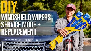 Range Rover Windshield Wipers Service Mode Replacement Fixty