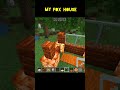 Easy Fox House Build in Minecraft! 🏠🔥#shorts