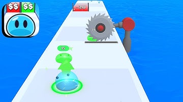 Slime Run Race - All Levels Gameplay Android,ios (Part 5)