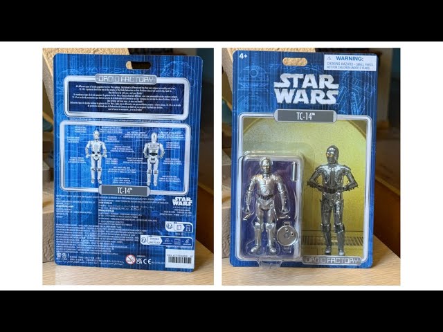 Star Wars Droid Factory TC-14 Star Wars TVC Star Wars The Vintage