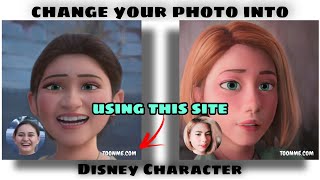 CHANGE YOUR PHOTO INTO CARTOON [CHANGE YOUR PHOTO INTO DISNEY CHARACTER] TOONME TUTORIAL screenshot 4