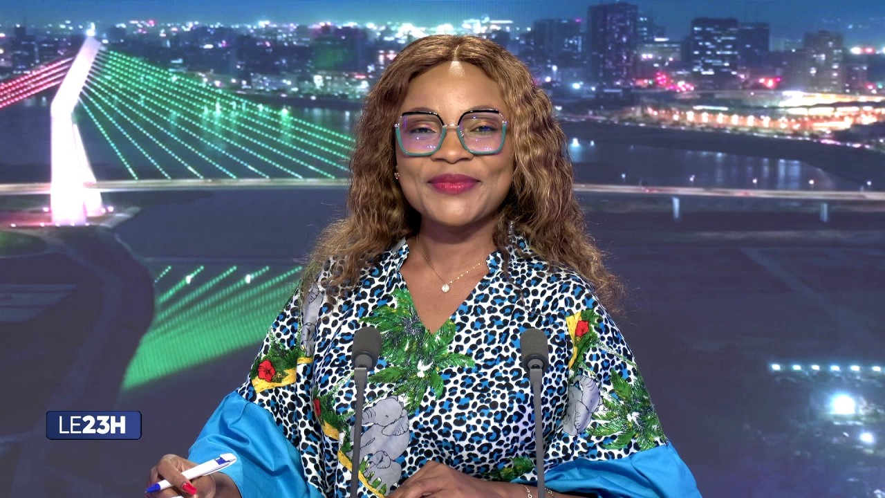 Le 23 Heures de RTI 1 du 08 Mars 2026 par Marthe Akissi