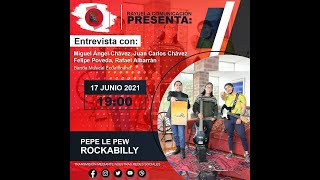 Entrevista a la banda musical ecuatoriana, Pepe Le Pew Rockabilly.