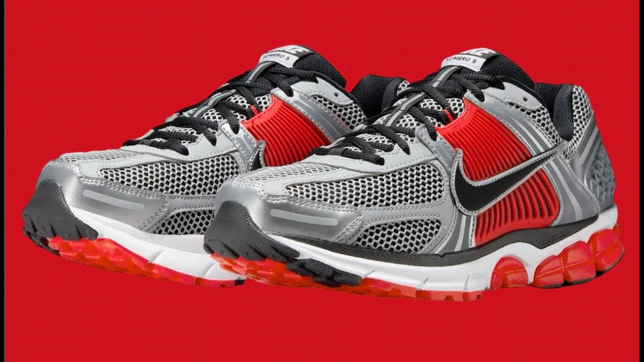 特別カラー完売必至!最新☆Nike Zoom Vomero 5☆お早めに! Nike Zoom Vomero 5 “Bright Crimson/Metallic Silver” - YouTube