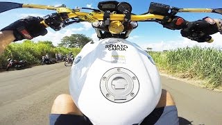 Empinando A Xj6 Desligando Ela No Grau