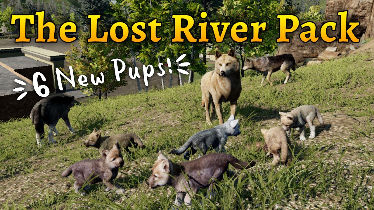 Six New Wolf Pups Join the Pack! 🍕🐺 Lost River: Generation 3 | WolfQuest Saga #8