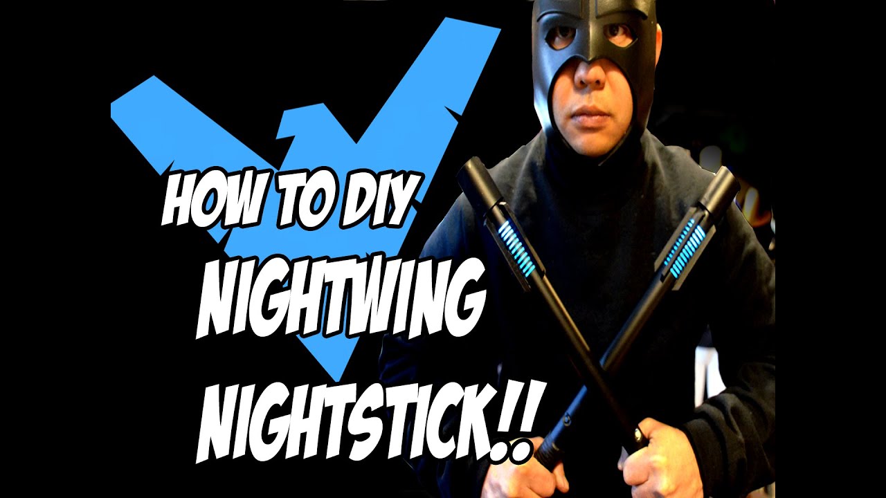 NightWing How to DiY Escrima Sticks Weapons Batman Arkham Knight