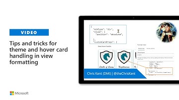 Tips and tricks for theme and hover card handling in view formatting