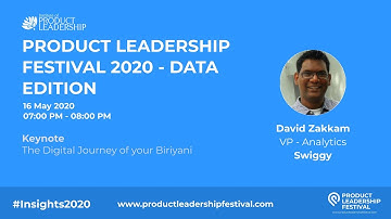 Keynote - Applied Data Science behind the delivery of a Biriyani - Swiggy case study