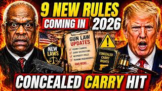 9 Gun Law Updates Coming in 2026 That Could Affect Your Concealed Carry
