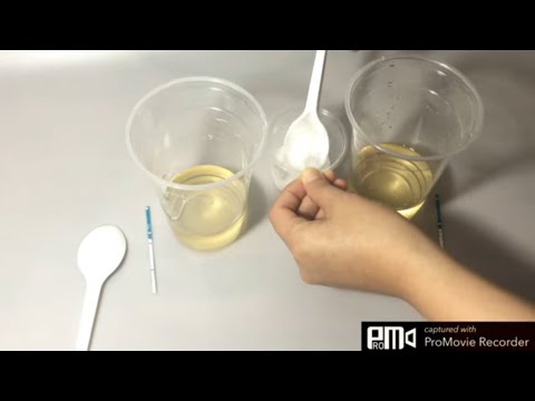 Test de grossesse avec du sel positif - YouTube