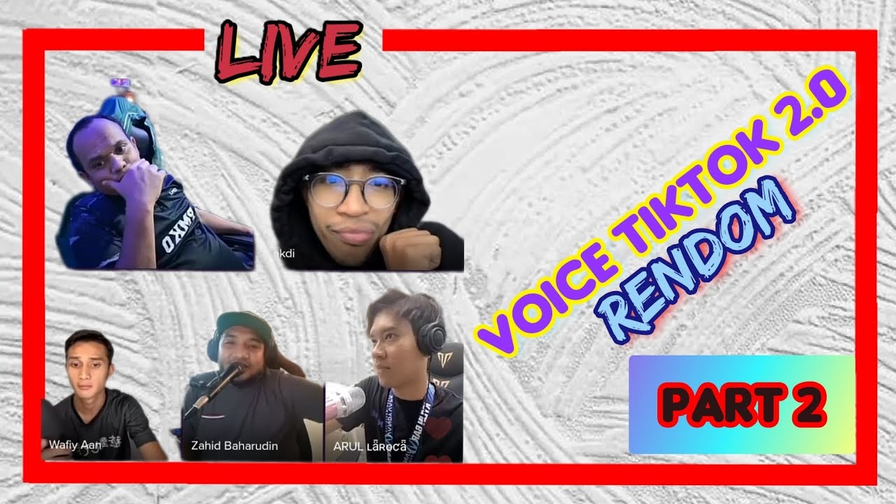 lawak voice TikTok rendom part 2