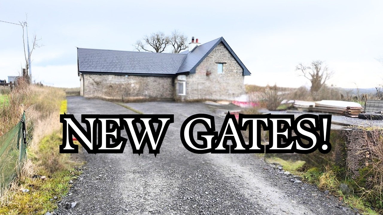 Традиционные ирландские ворота для коттеджа