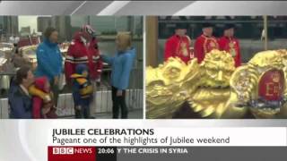 Thames Pageant (BBC News Report)