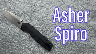 Asher Knives Spiro Budget Titanium Framelock by Slicey Dicey 2,546 views 2 years ago 10 minutes, 17 seconds