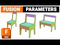 Designing cnc furniture in fusion 360  parametric design tutorial