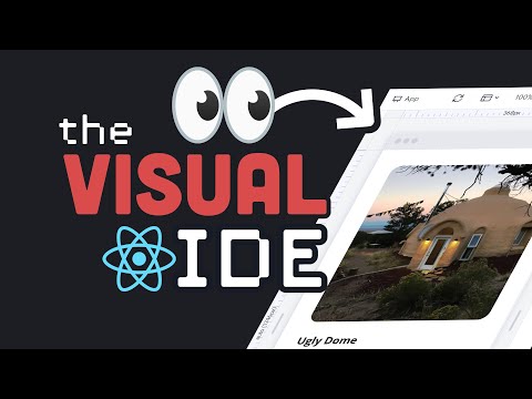 I built a react app… but with a visual editor