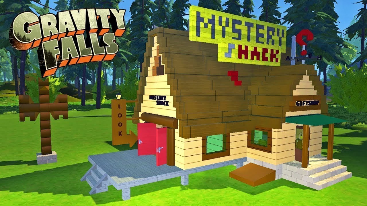 Хижина чудес майнкрафт карта