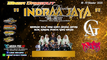 LIVE  YANG GANTENG "INDRAA JAYA" | GG  WETAN ENJOYY  | SABTU & MINGGU 18 - 19 /10/2025 || PAGI