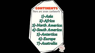 Learn continent s of the world||Asia, Africa, Australia||learm worlds continent s||learn spelling