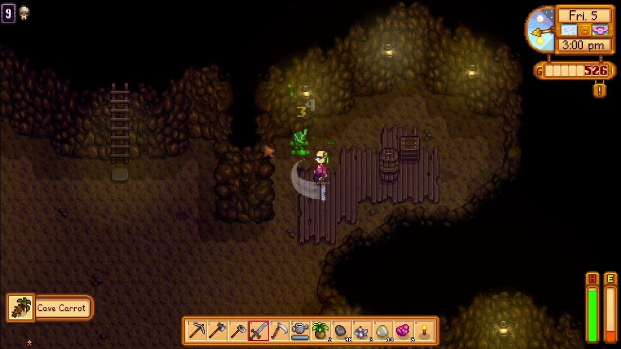 Stardew Valley How I got Rubber Boots by killing the slime with a star