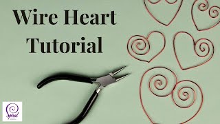 Wire Art Ideas for Beginners – How to Make Easy Wire Heart | Spiral Crafts