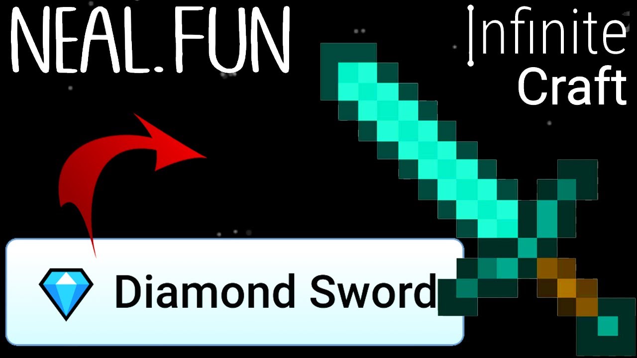 How to Make Diamond Sword in Infinite Craft | Get Diamond Sword in ...