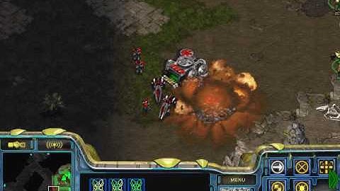 Starcraft Brood war Map Python 1.3 Protoss vs Terran (16.12.22)