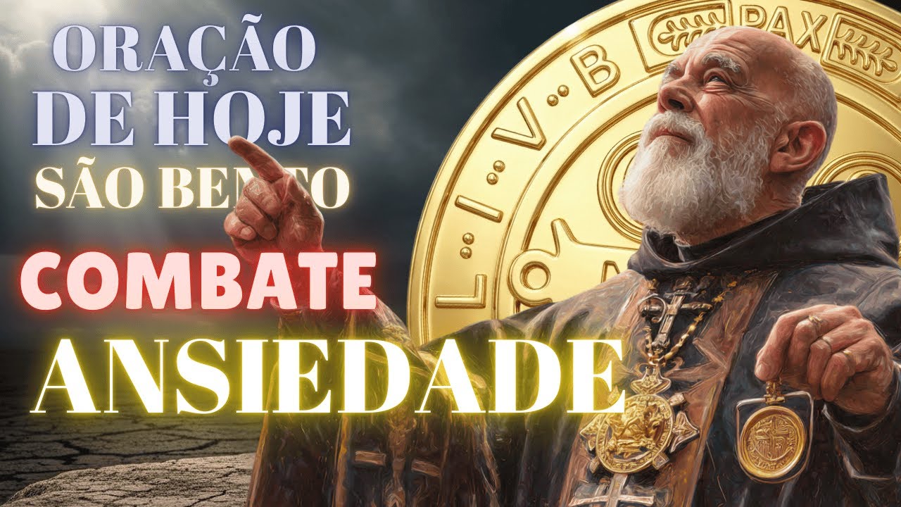 São Bento Combate a ansiedade e Levanta Um Muro Espiritual Ao Seu Redor