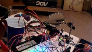 Ultrasonic rangefinder connected to picaxe 28x1 pt 1
