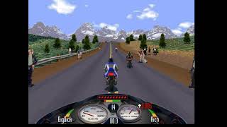 Road Rash (1996) Gameplay 2022 Sierra Neveda Level 5 screenshot 5