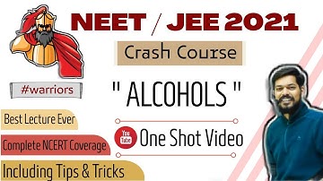 crash course neet।jeemain।2021।Alcohol।tricks