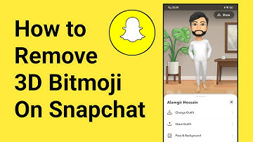 How to Remove 3D Bitmoji On Snapchat .How to Delete 3D Bitmoji Form Snapchat on Android
