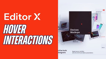 How To Create Cool Hover Interactions In Editor X (Tutorial)
