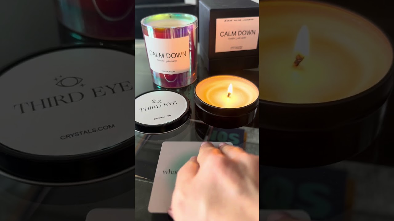 Unwind with these divine scented, non toxic candles made with pure essential oils and food grade