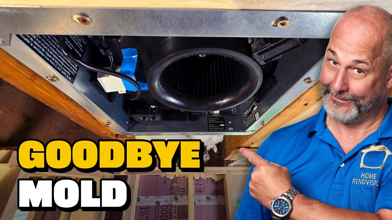 The BEST Bathroom Fan for Humidity & Smell Control (Easy Install ...