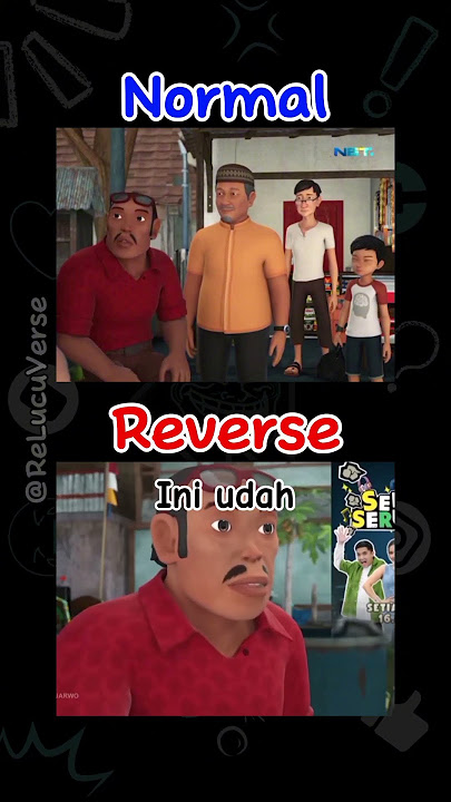 Bang Jarwo Ngomong Kebalik (reverse subtitle) #shorts #reverse #lucu #memes