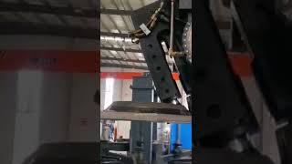 CNC vertical flanging machine for fan inlet, bell mouth, front plate forming