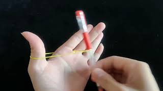 Easy Trick With Rubber Band and Pen | Easy Magic Tricks