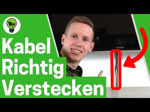 Kabel Verstecken & Kabelkanal Verlegen ✅ TOP ANLEITUNG: TV Kabelführung an Wand - Kabelsalat ADE!!!