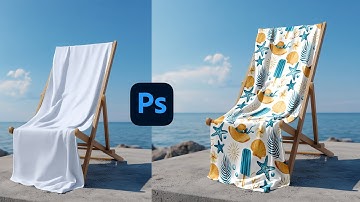 How to make a Towel Mockup in Photoshop | Photoshop Mockup Tutorial