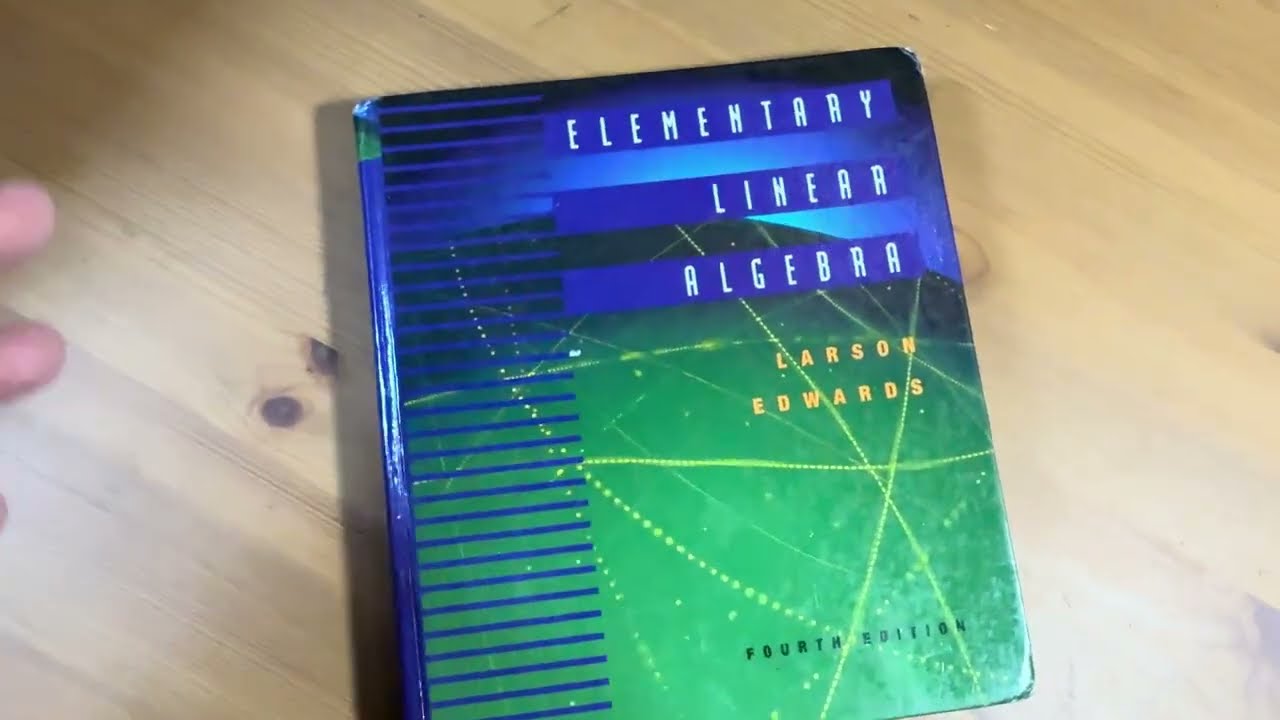 Learn Linear Algebra on Your Own Without Teacher