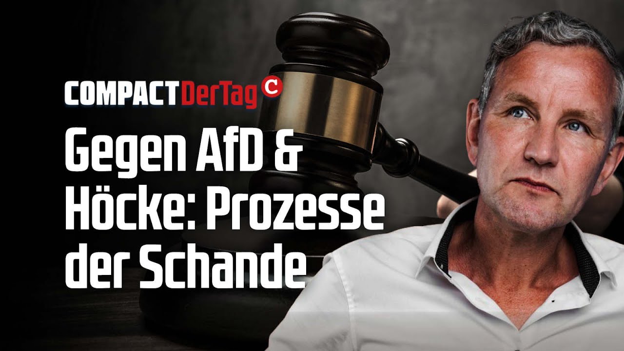 Gegen AfD & Höcke Prozesse der Schande💥 YouTube