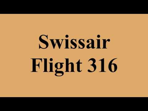 Capa de Swissair Flight 316